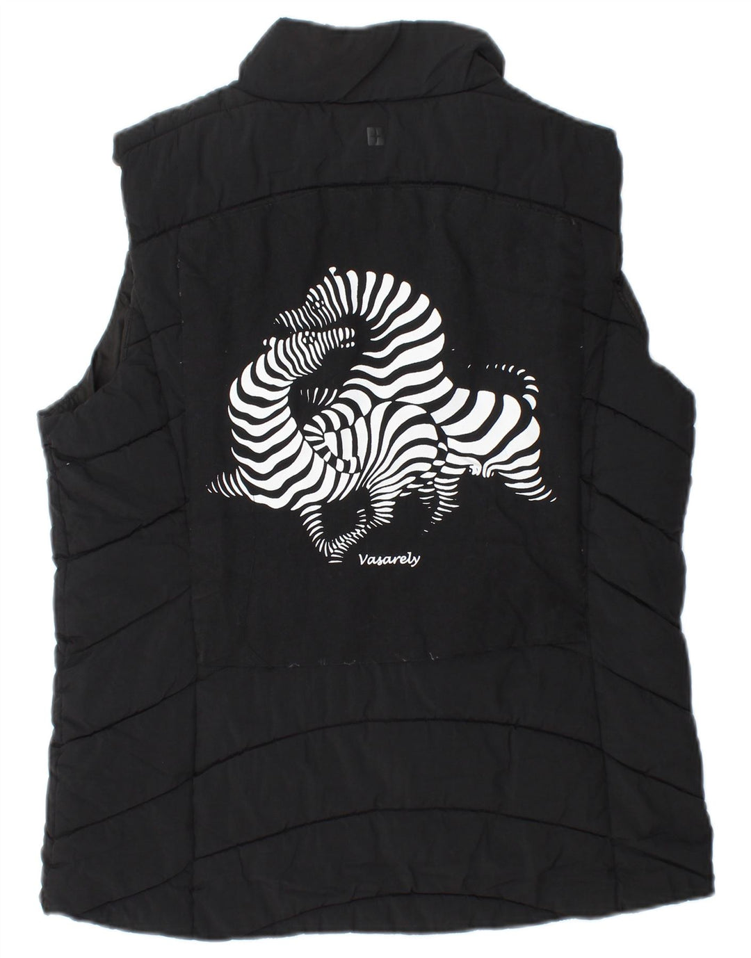 MOUNTAIN WAREHOUSE Gilet rembourré graphique pour femme UK 14 Nylon noir moyen