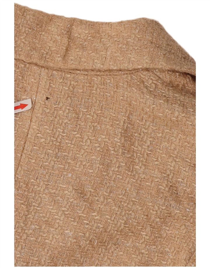 Liu Jo Veste Blazer Courte Femme IT 44 Acrylique Beige Moyen