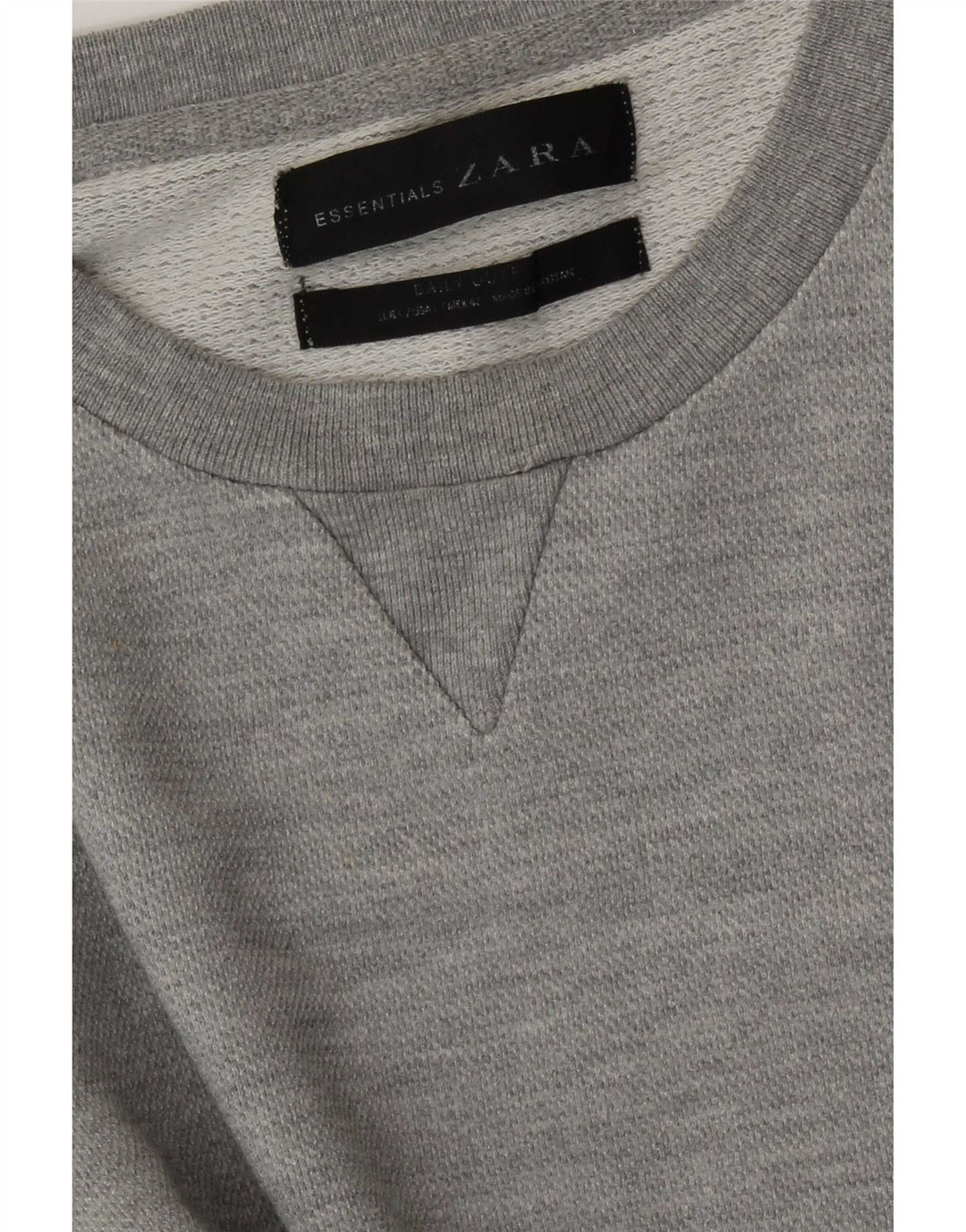 Zara Sweat-shirt pour homme Gris Taille L