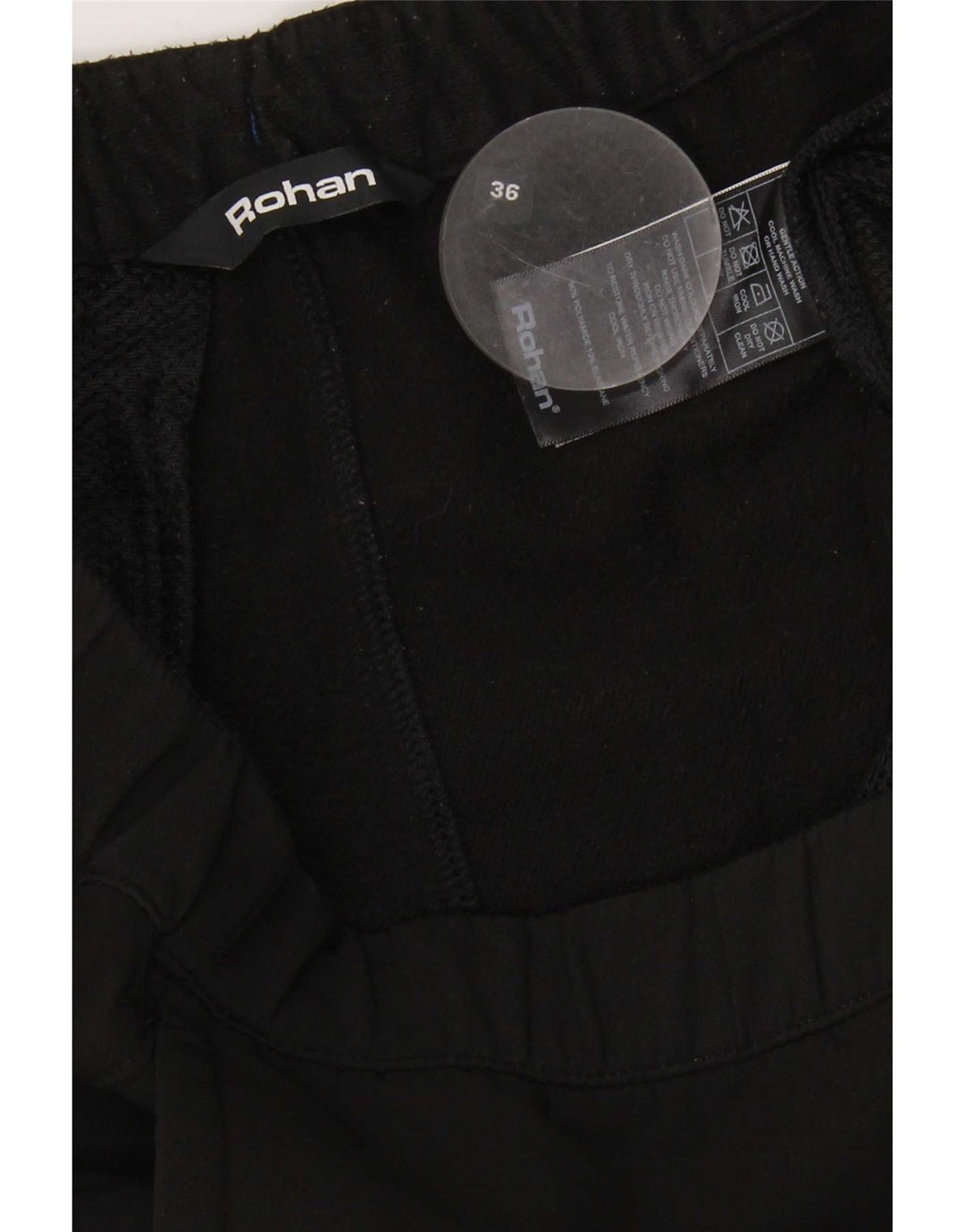 Rohan Short de sport pour homme en nylon noir Taille L