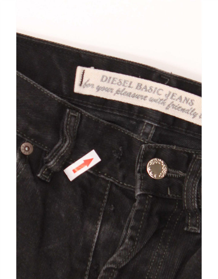 Diesel Jean Droit Zathan W29 L32 Homme Noir Coton