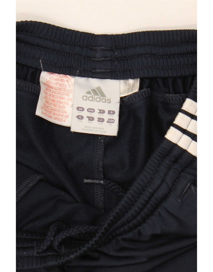 Pantalon de survêtement Adidas garçon 15-16 ans bleu marine polyester