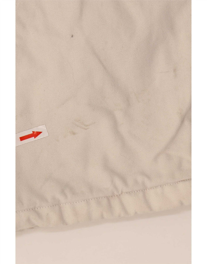Murphy & Nye Veste bomber graphique pour homme UK 40 Grand coton beige