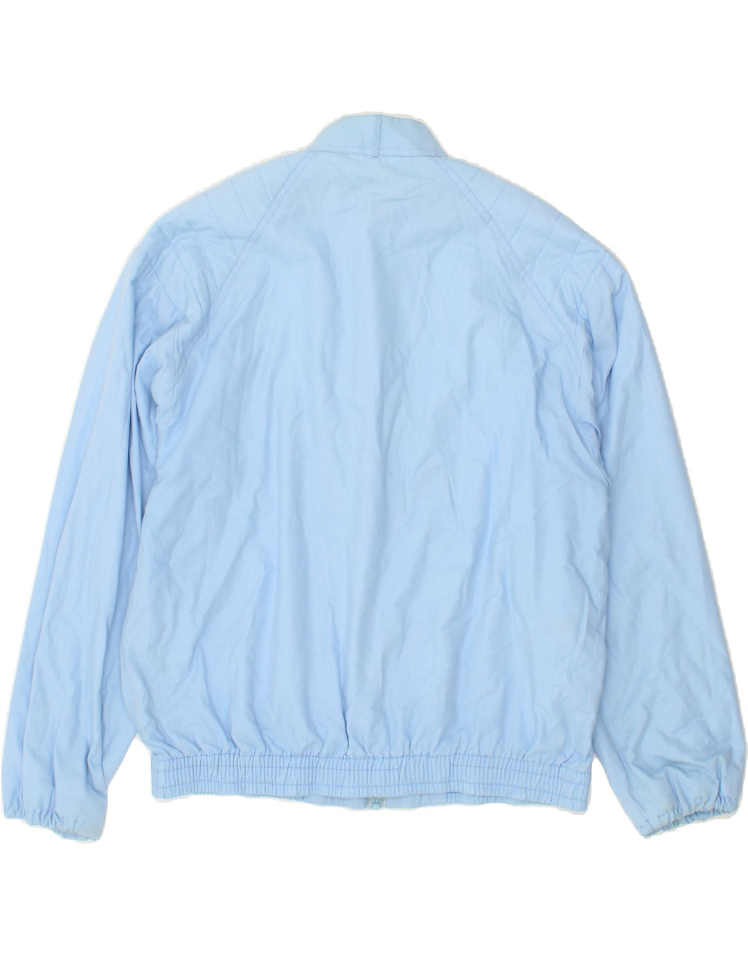 VINTAGE Womens Bomber Jacket UK 16 Large Blue Synthetic Vintage Vintage and Second-Hand Vintage from Messina Hembry 