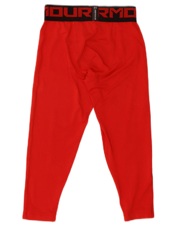 Under Armour Legging Capri Graphic 2XS W22 L19 Homme Rouge Colorblock