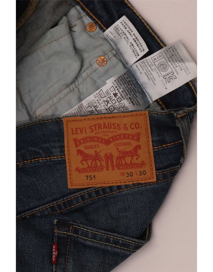 Levi's Jean Droit 751 Homme Bleu W30 L30 Coton