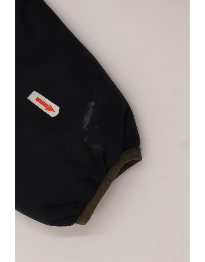 DIESEL Veste coupe-vent à capuche pour garçon 9-10 ans Bleu marine Polyester