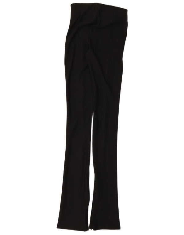Zara Pantalon décontracté bootcut pour femme XS W24 L35 Noir