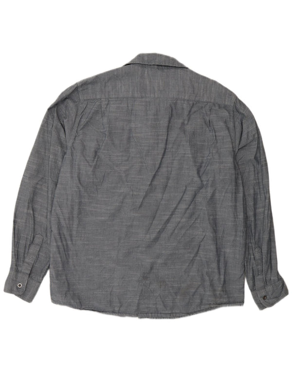 Chemise Homme Wrangler XL Bleu Coton