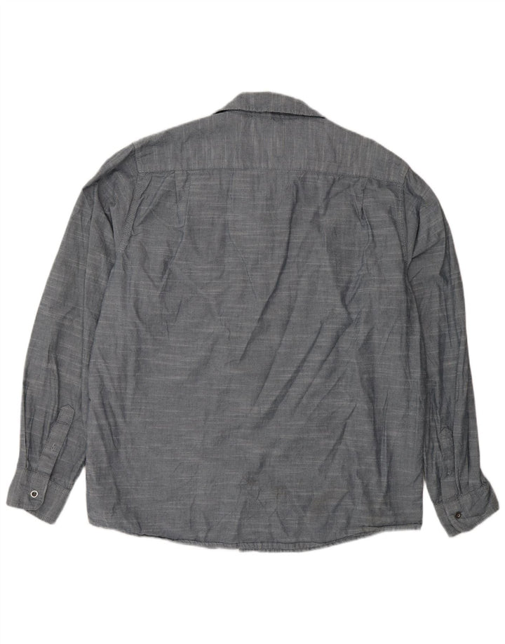 Chemise Homme Wrangler XL Bleu Coton