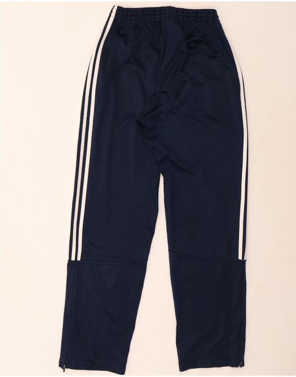 Adidas Pantalon de survêtement pour homme UK 42/44 Large Bleu Marine Polyester