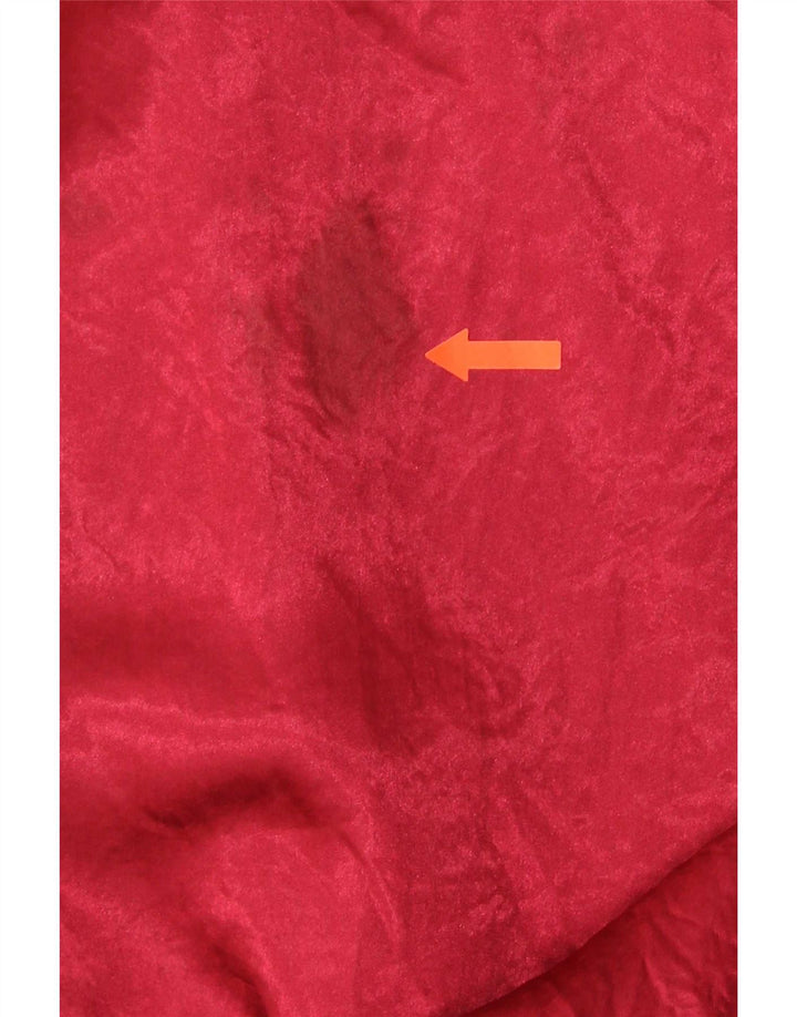 Marks & Spencer Jupe trapèze pour femme UK 8 Small W26 Acétate rouge