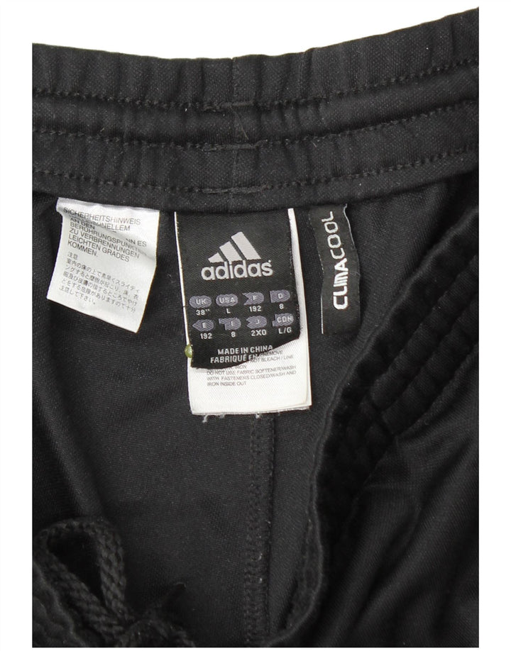 Adidas Pantalon de survêtement pour homme XL Noir Colorblock Polyester