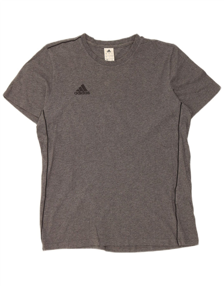 Adidas T-Shirt Homme Haut Large Gris Coton