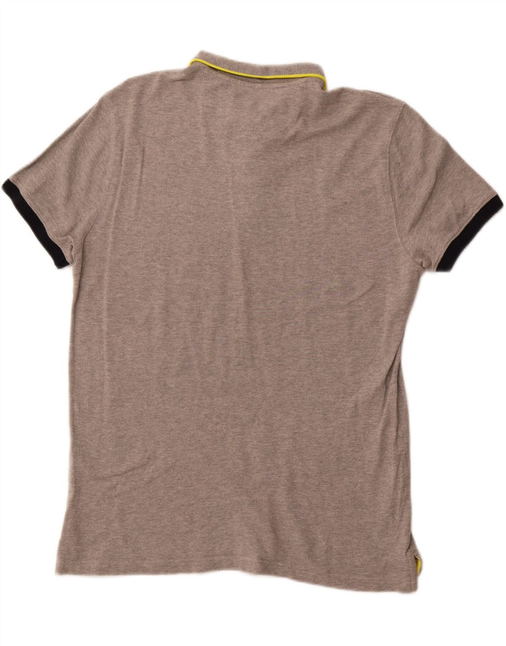 MASSIMO DUTTI Polo coupe décontractée pour homme, grand gris