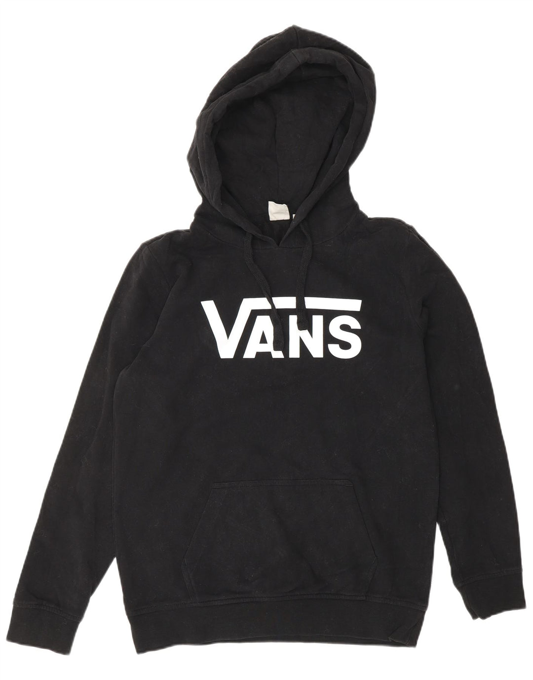 Vans Pull à capuche graphique pour femme UK 10 Small Noir
