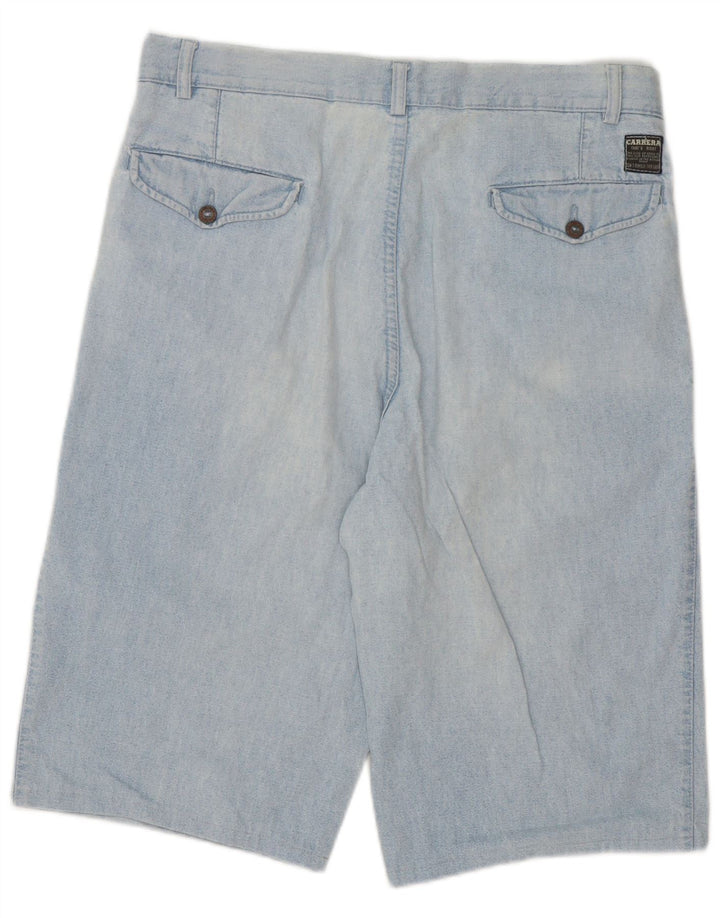 Carrera Short en Denim Pegged W32 Homme Bleu Moyen