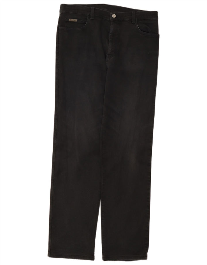 Calvin Klein Jeans Jean Droit Femme W34 L31 Coton Noir