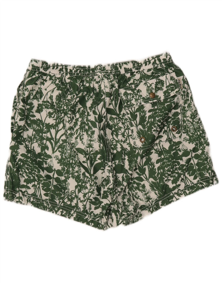 JACK WILLS Short de Bain Homme Vert Moyen Floral