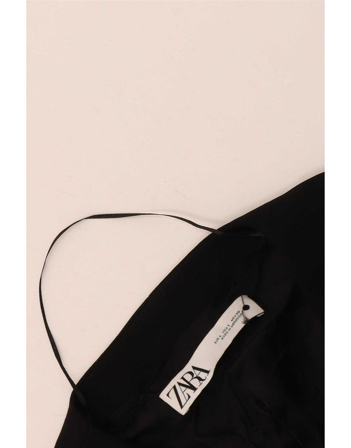 Zara Gilet Femme UK 16 Large Noir