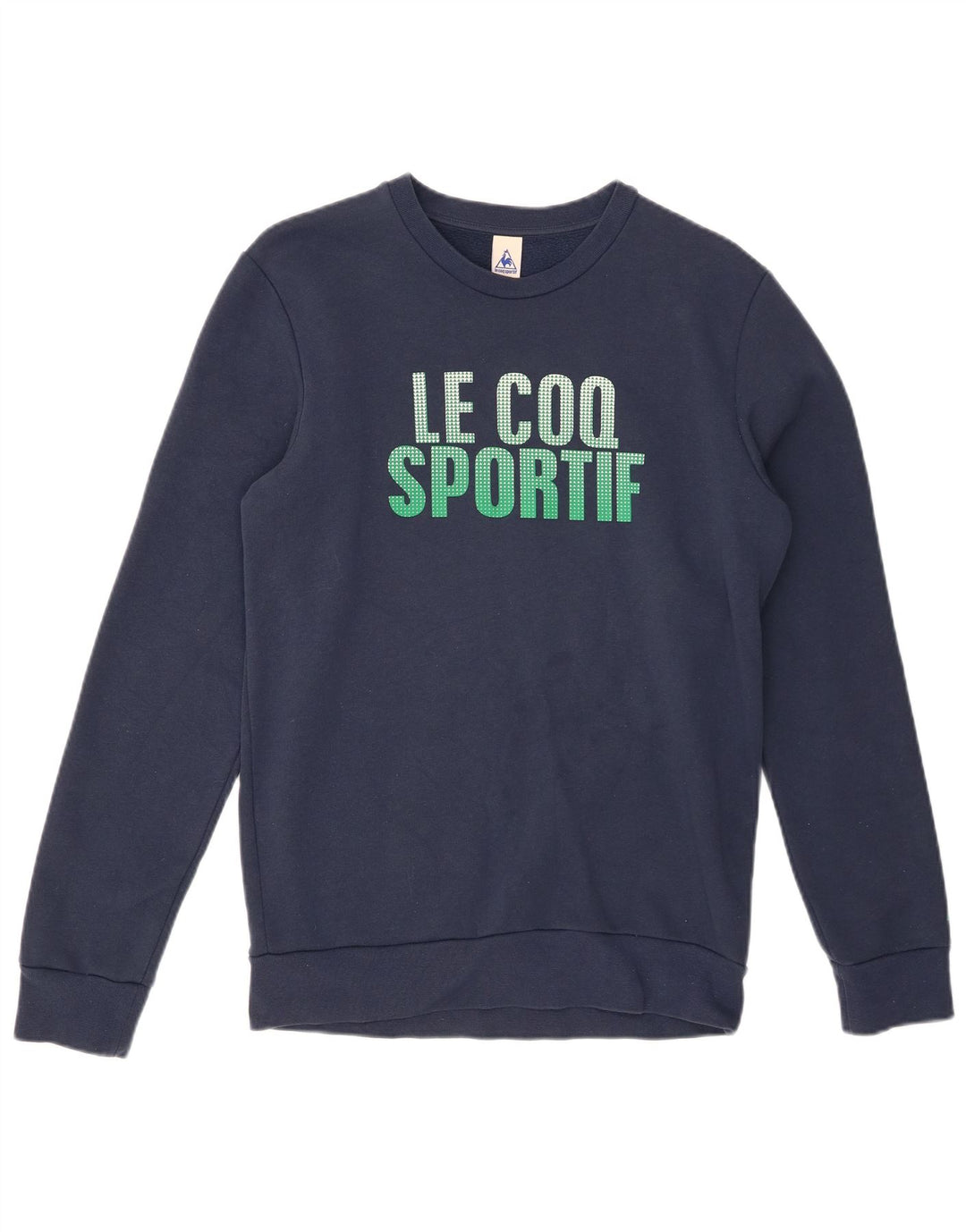 LE COQ SPORTIF Sweat-Shirt Graphique Homme Petit Bleu Marine Coton