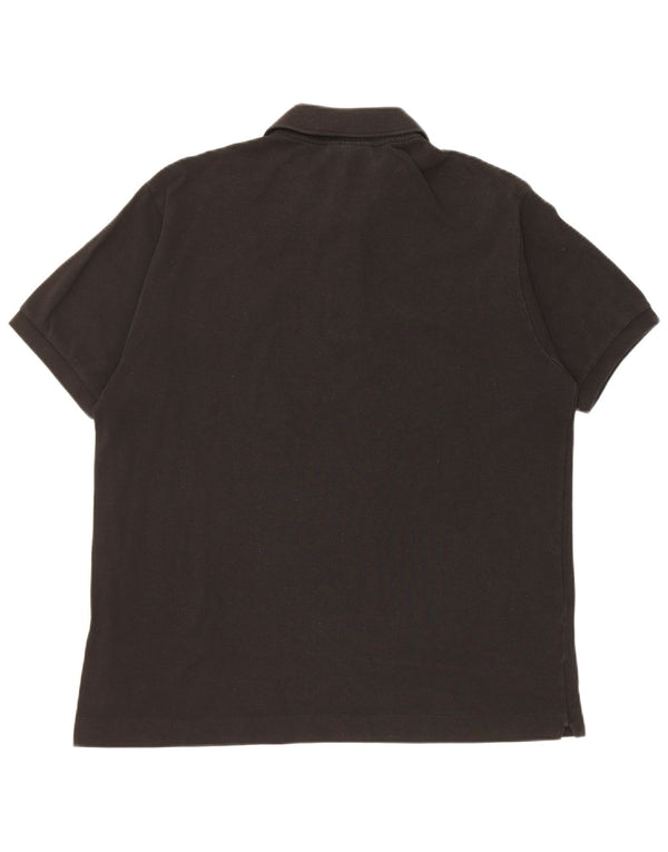 Lacoste Polo coupe classique pour homme taille 5 grand coton noir