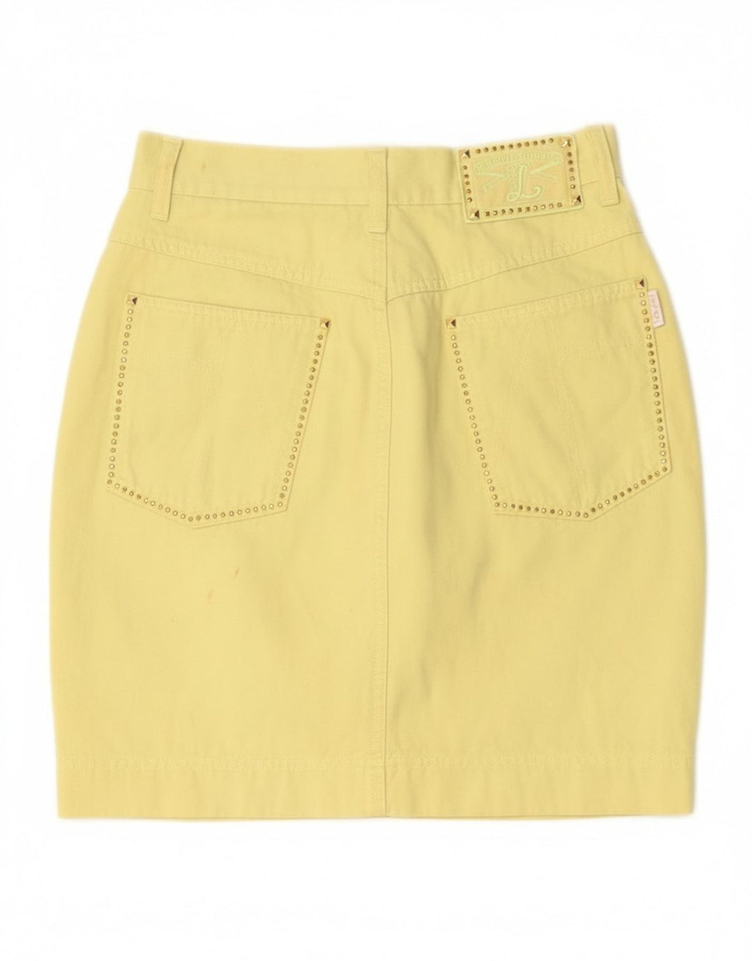Laurel Mini jupe femme EU 38 Medium W28 coton jaune