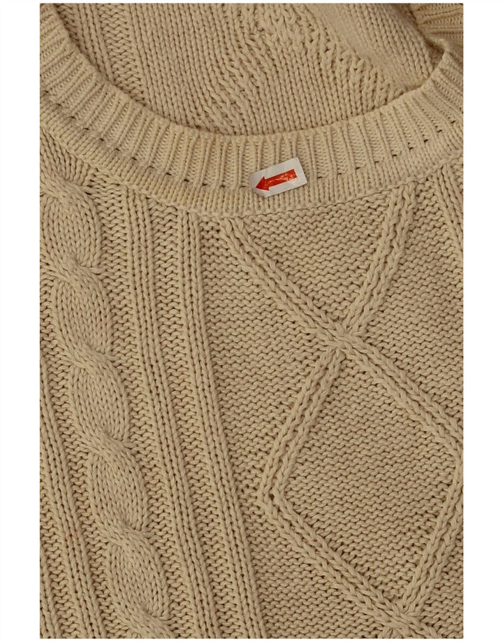 Jockey Pull col rond pour homme Beige Taille L