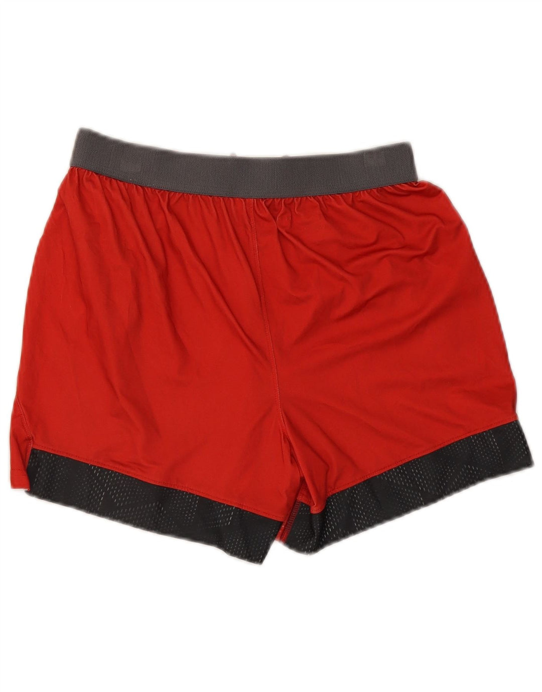 Under Armour Short de sport pour femme UK 10 Small Rouge Colorblock Polyester
