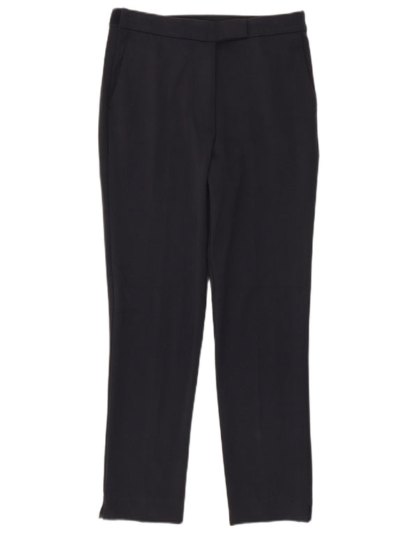 Marks & Spencer Pantalon décontracté slim pour femme UK 10 Small W28 L28 Bleu marine