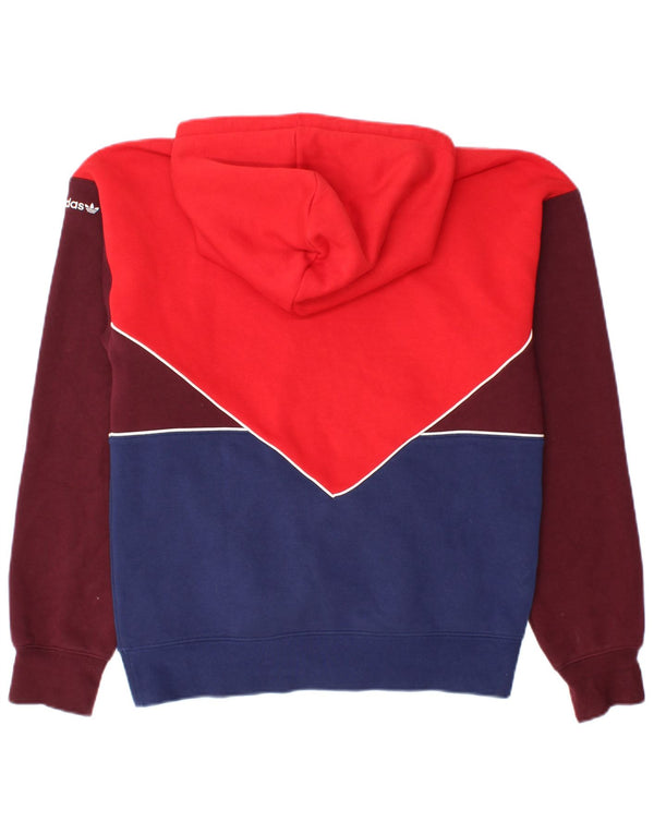ADIDAS Pull à capuche pour homme XS en coton multicolore colour block