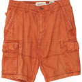 Fat Face Short Cargo Homme W32 Coton Orange Moyen