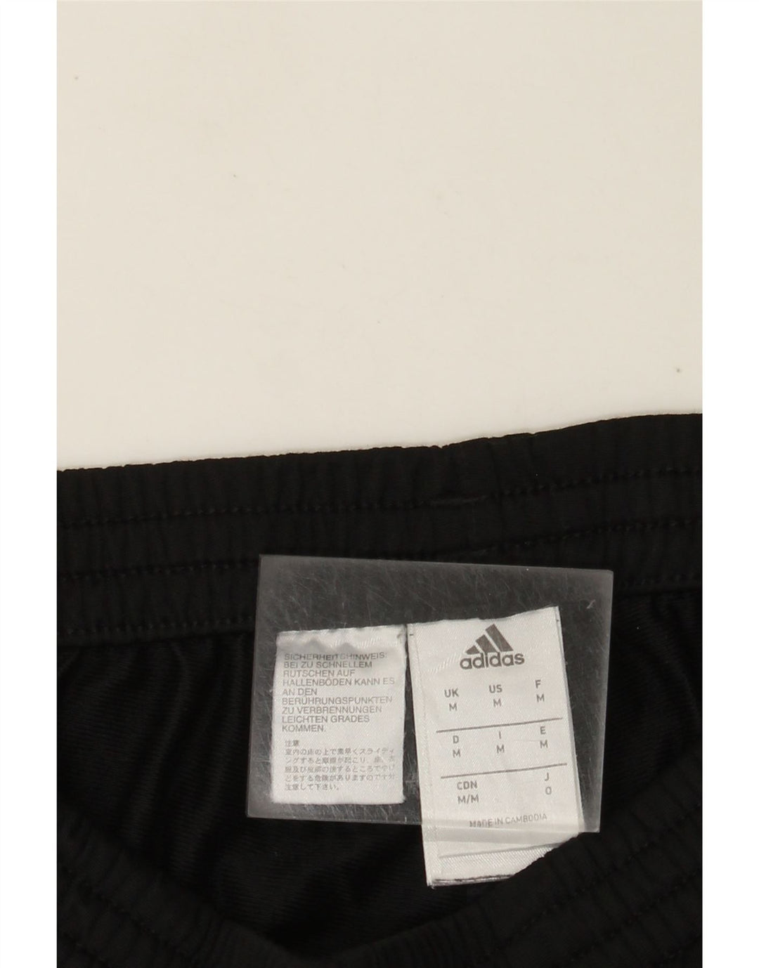 Adidas Pantalon de survêtement pour homme Noir moyen Polyester