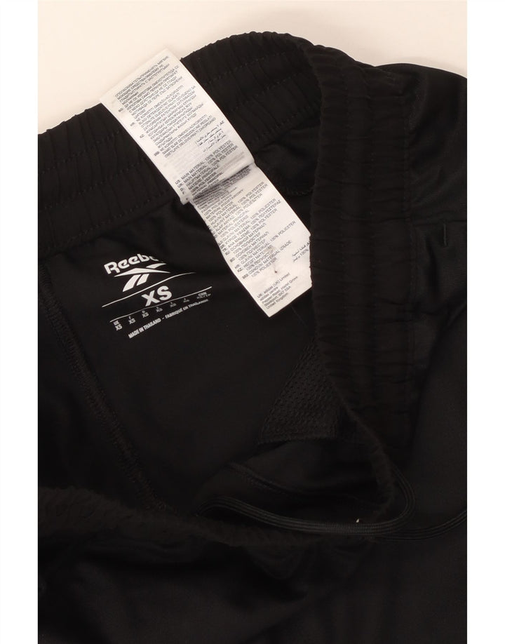 REEBOK Pantalon de survêtement pour femme UK 6 XS Noir Polyester