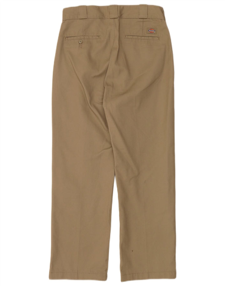 DICKIES Pantalon Chino Droit Homme W28 L27 Kaki Polyester
