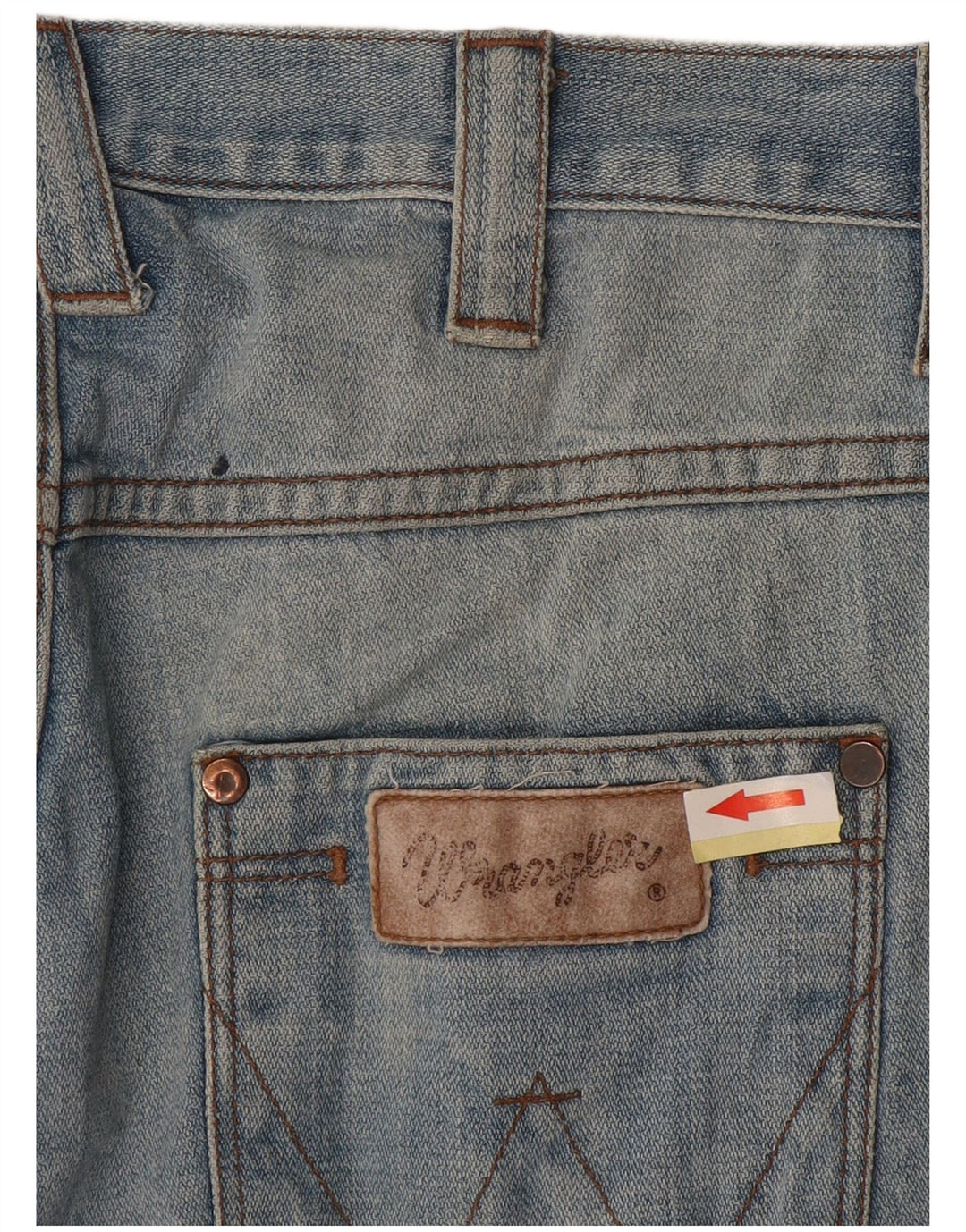 Wrangler Short en Jean Floyd W29 Homme Bleu Moyen Coton