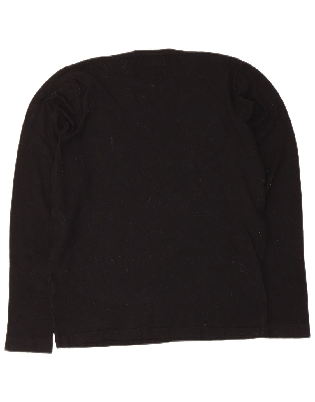 Zara Homme Top Manches Longues Petit Noir Viscose