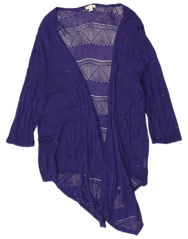 Marks & Spencer Haut cardigan transparent autographe pour femme UK 18 XL Bleu