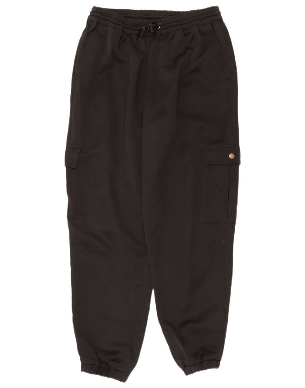 MINT VELVET Pantalon de survêtement cargo pour femme Joggers UK 12 Noir moyen