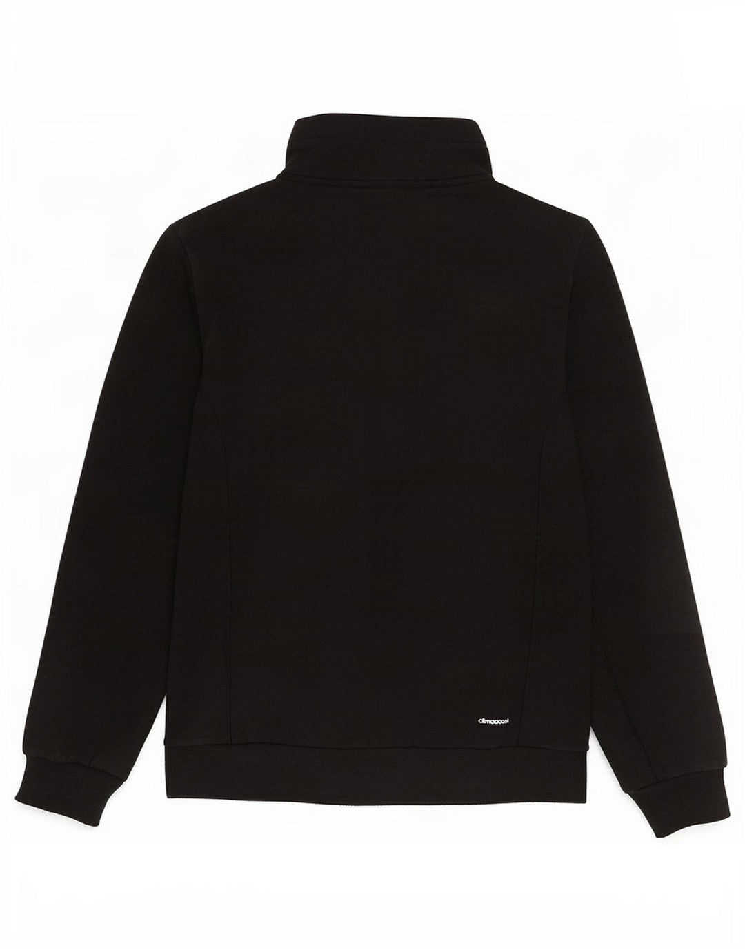 Adidas Climalite Survêtement Top Veste UK 8/10 Petit Noir Polyester