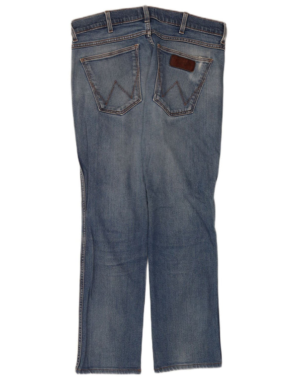 Wrangler Jean Droit Greensboro W33 L28 Homme Bleu Coton