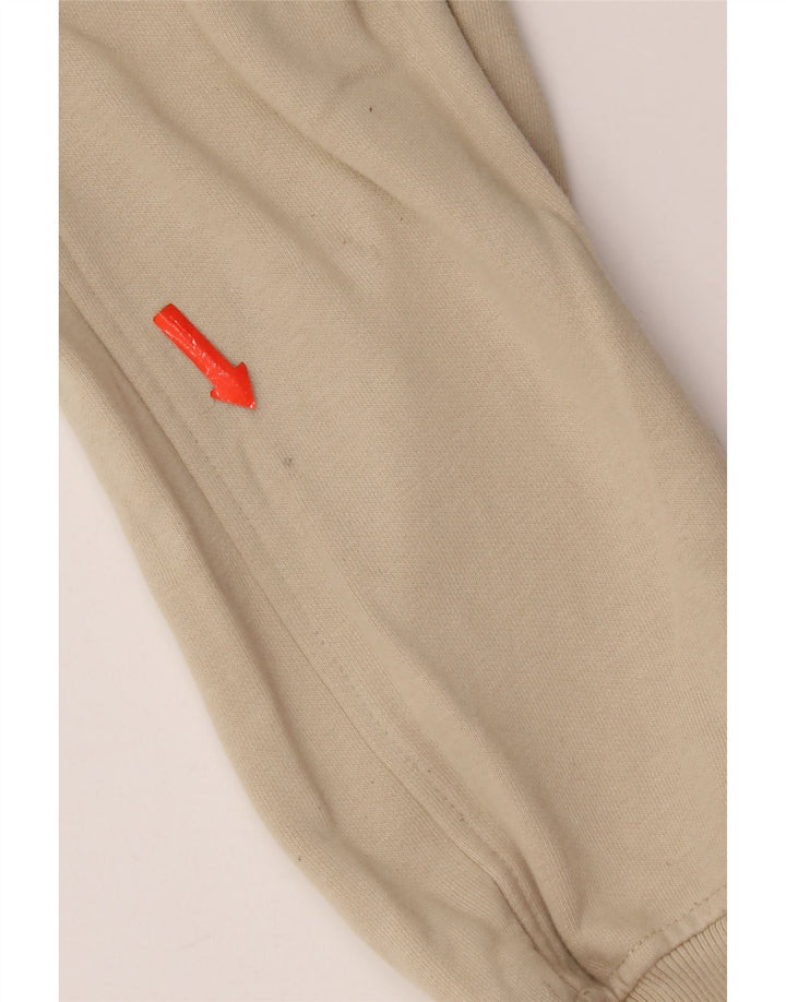 Marks & Spencer Sweat-Shirt Graphique Homme Beige Moyen Coton