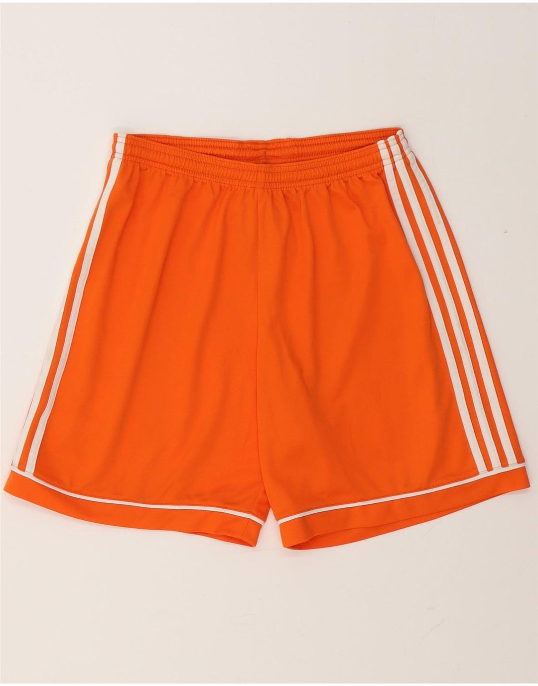 Adidas Short de sport Climalite pour homme, grand, orange, polyester