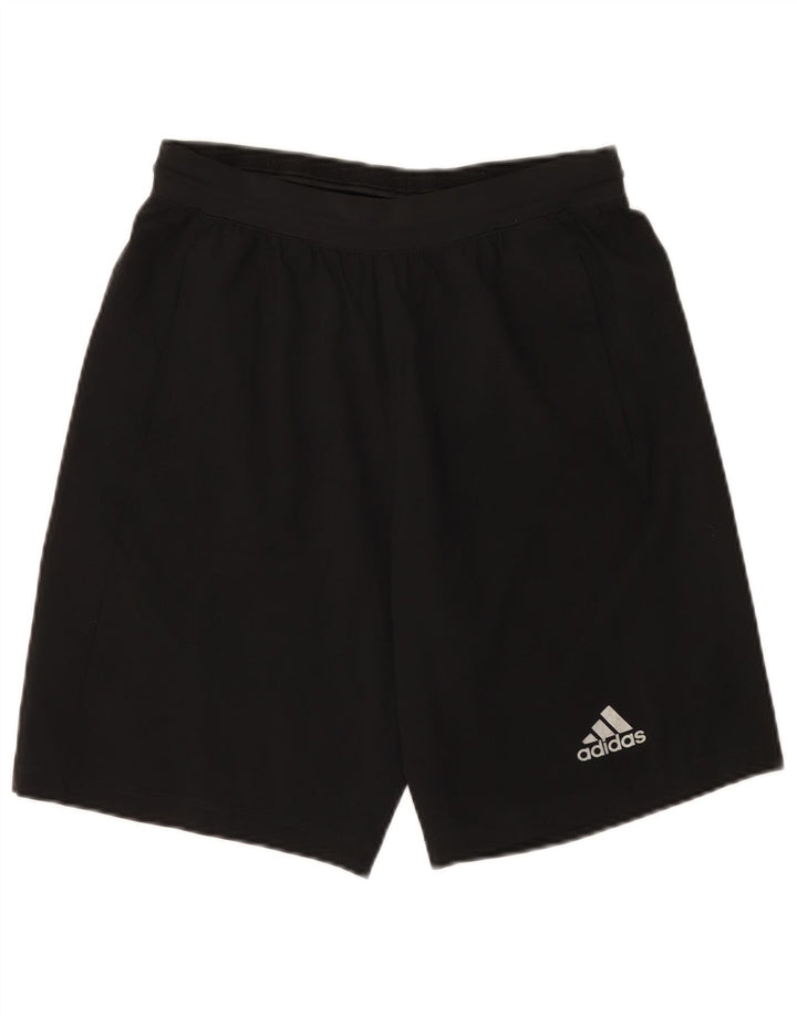 Adidas Short de sport Climalite pour homme Petit Noir Polyester