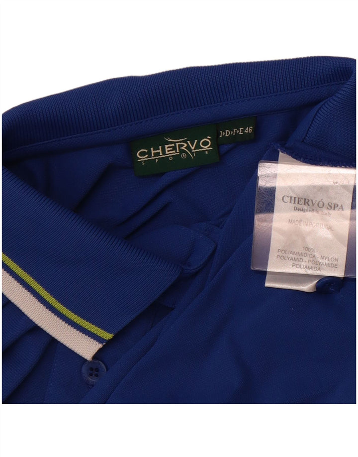 CHERVO Polo Homme IT 46 Petit Bleu Nylon