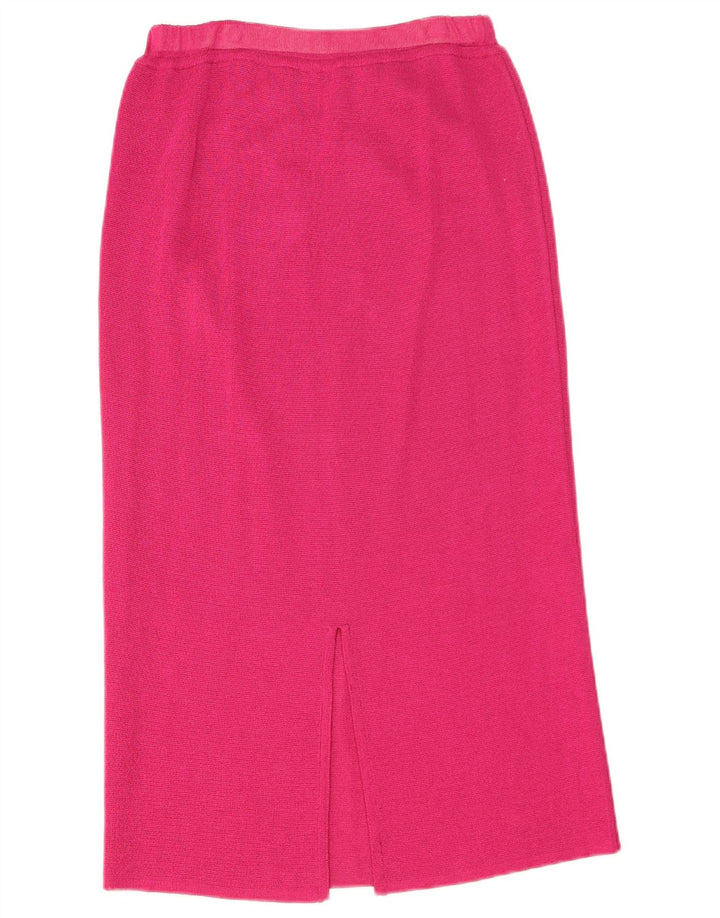 FRANCESCA Jupe Midi Femme Moyen W28 Viscose Rose
