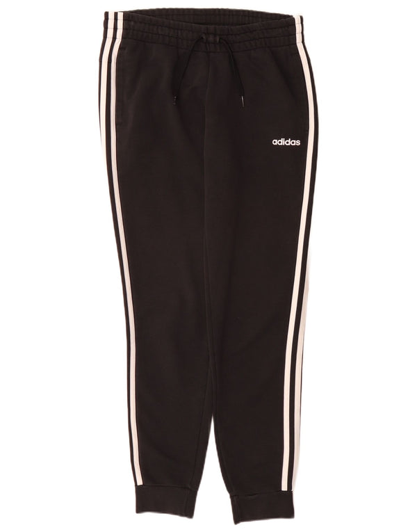 Adidas Pantalon de survêtement pour femme Joggers UK 12/14 Coton noir moyen