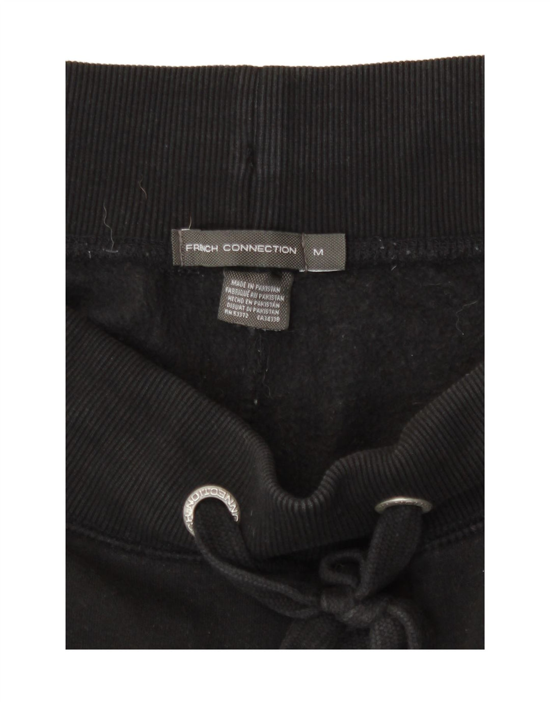 French Connection Pantalon de Survêtement Graphique Homme Noir Moyen