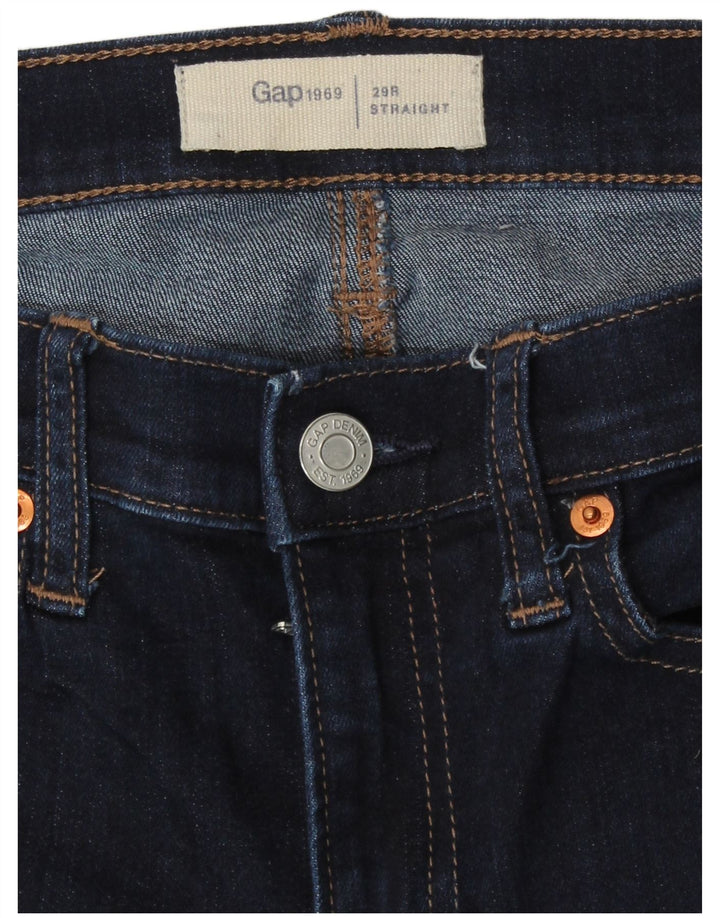 Gap Jean Droit Femme W29 L29 Bleu Marine