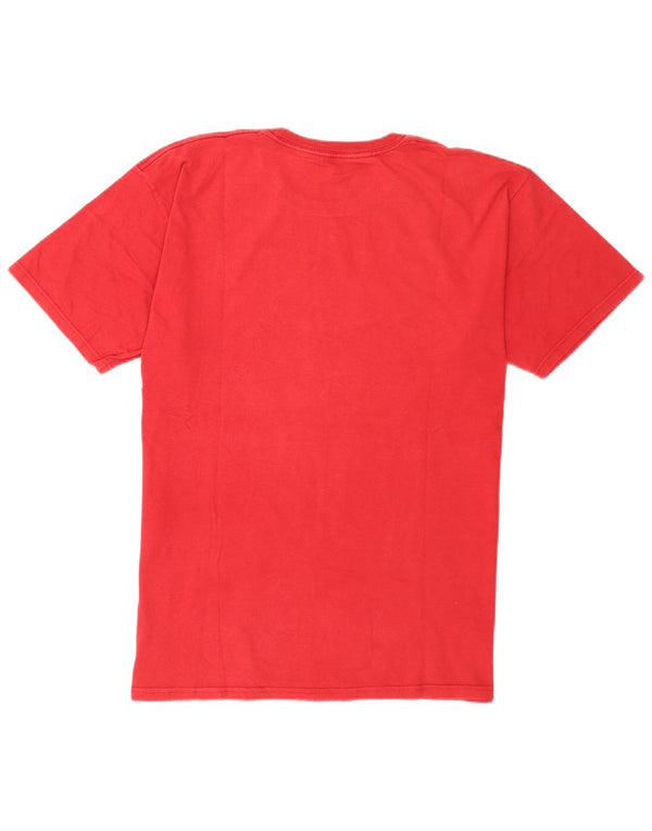 Hard Rock Cafe Hommes Miami T-Shirt Graphique Haut Grand Coton Rouge
